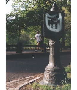 Grafitti en Central Park